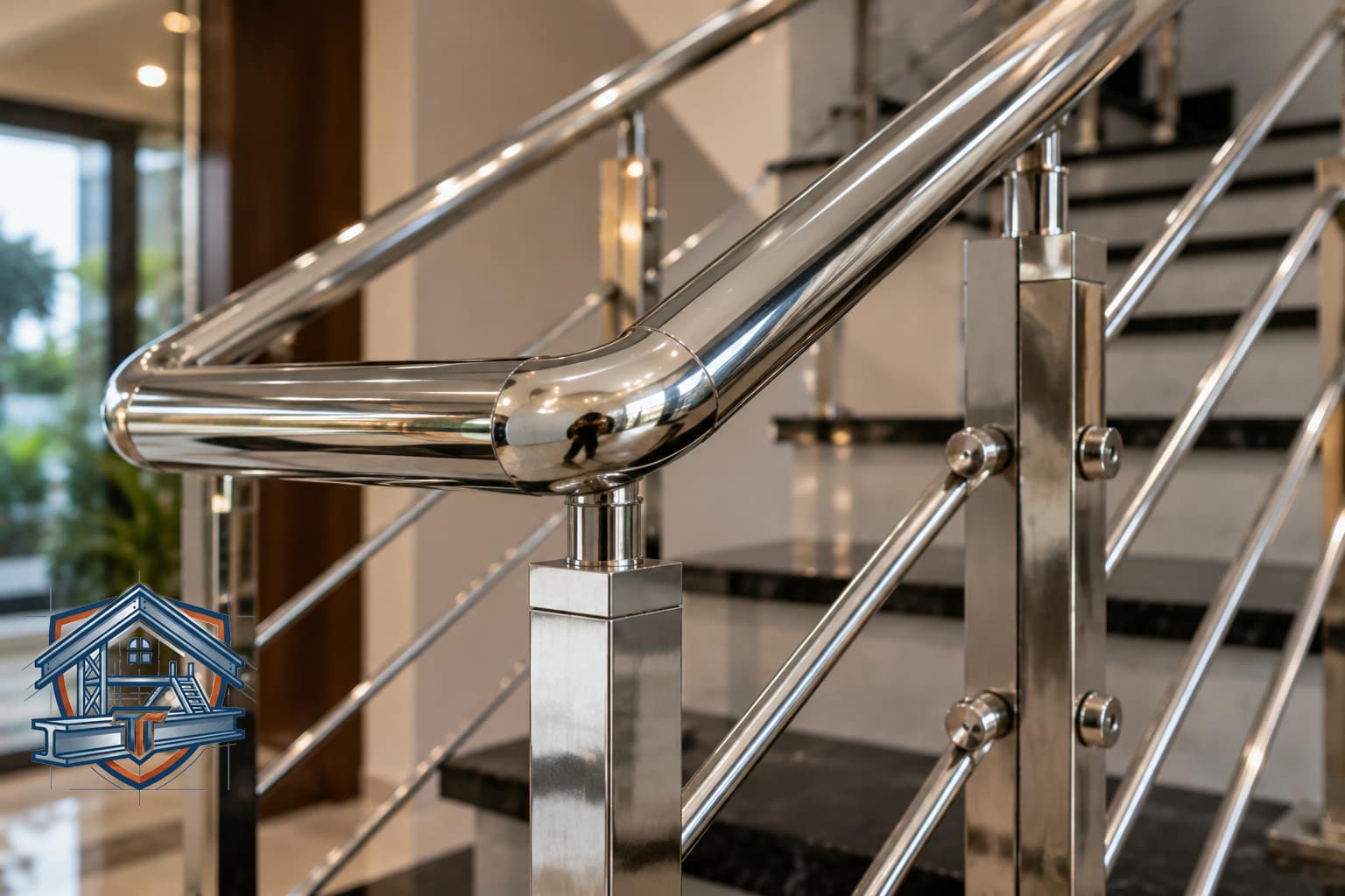 tay vịn inox